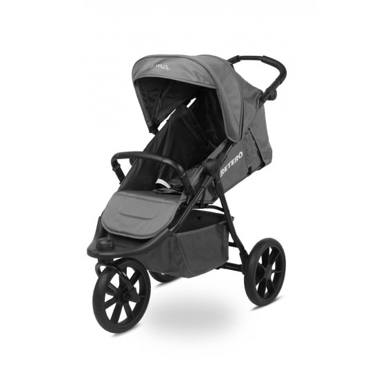 Carucior sport cu 3 roti max. 22 Kg Caretero Lima Grafit