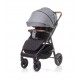 Carucior sport cu roti gonflabile (max. 22 Kg) 4Baby Stinger Air Gri