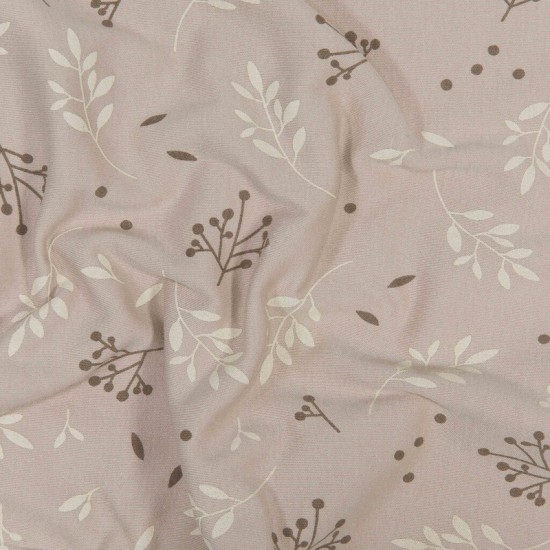 Husa de bumbac pentru scaune auto grupa 0+ Dooky Romantic Leaves Beige