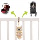 Jucarie muzicala 4Baby Music Toy Vulpe Maro/Bej