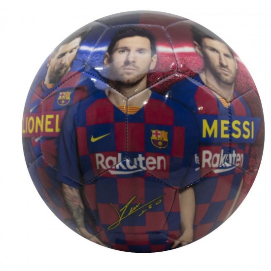 Minge FC Barcelona Messi marimea 5 19/20 lucioasa