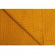 Paturica de bumbac tricotata Sensillo 100x80 cm Mustar