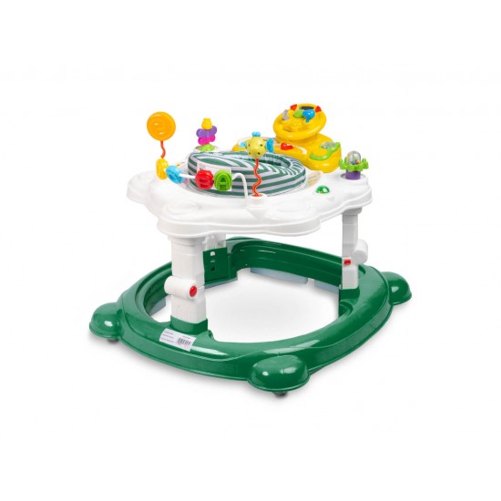 Premergator, jumper si leagan pentru bebelusi Toyz HIPHOP 360° Verde Inchis