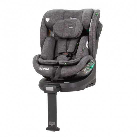 Scaun auto rotativ 360° SPS Carrello Meteorit i-Size R129/03 40-150 cm Isofix Marble Grey