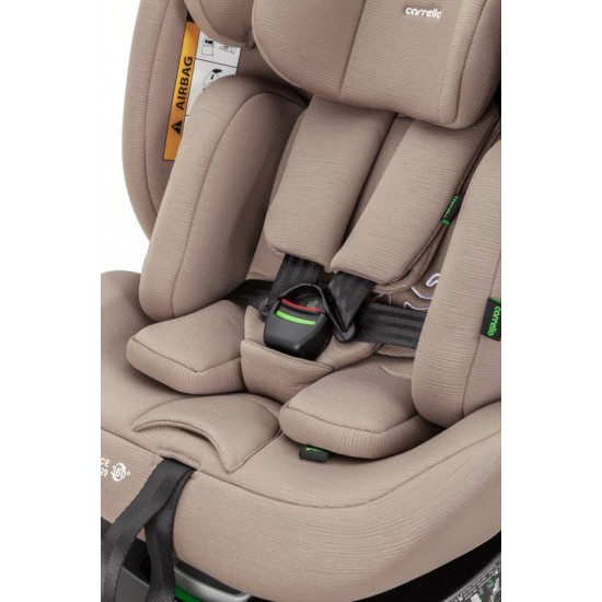 Scaun auto rotativ 360° SPS Carrello Octopus i-SIZE 40-150 cm Isofix Seashell Grey