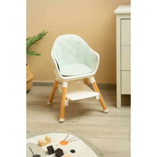 Scaun de masa multifunctional 4 in 1 Caretero Bravo Menta