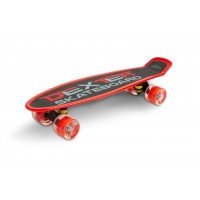 Skateboard cu casca, cotiere si genunchiere Toyz Dexter Rosu