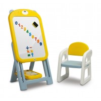 Tabla cu magneti, markere si scaunel Toyz Ted Galbena