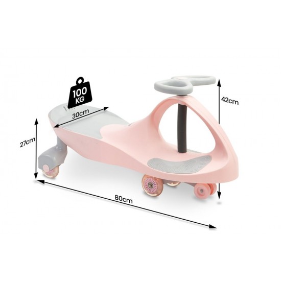 Vehicul fara pedale pentru copii Toyz Spinner Pink