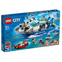 LEGO City - Barca de patrula a politiei 60277