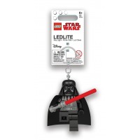 Breloc cu lanterna LEGO Star Wars Darth Vader cu sabie laser (LGL-KE121B)
