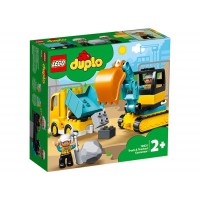 LEGO Duplo = Camion si excavator pe senile 10931