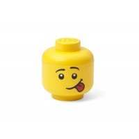 Cutie depozitare LEGO S cap minifigurina poznas