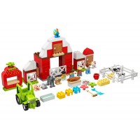 LEGO DUPLO - Hambar, tractor si animale de la ferma 10952