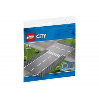 LEGO City - Intersectie dreapta si in T 60236