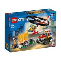 LEGO City - Interventie cu elicopterul de pompieri 60248