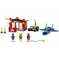 LEGO Ninjago - Intrecere cu Avionul de lupta 71703
