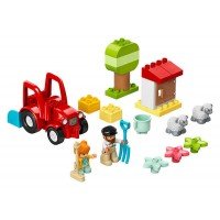 LEGO DUPLO - Tractor si animale de la ferma 10950