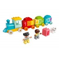 Trenul cu numere LEGO DUPLO  Invatam sa numaram 10954