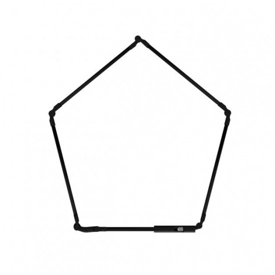 Poarta de siguranta transformabila in tarc modular cu 5 panouri, model configurabil, Guradian 6 Black