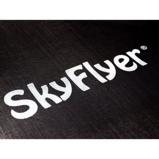 Trambulina copii 366 cm Skyflyer Premium Pro cu scara si plasa de protectie