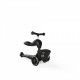 Trotineta copii cu sezut, suport jucarie, transformabila 2in1, HighwayKick 1 Lifestyle Zebra, 1-5 ani, pana la 50 kg, Scoot Ride