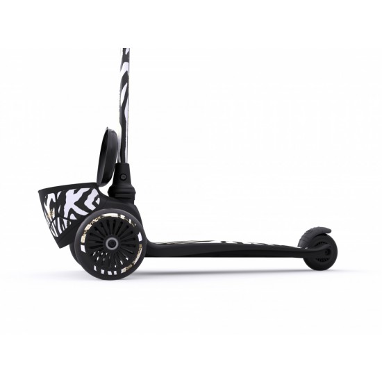 Trotineta copii pliabila Highwaykick 2 Lifestyle Zebra Scoot  Ride