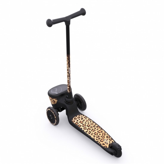 Trotineta copii pliabila Highwaykick 2 Lifestyle Leopard Scoot Ride