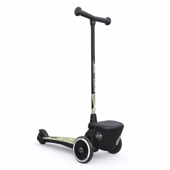 Trotineta copii pliabila Highwaykick 2 Lifestyle Green Line Scoot Ride