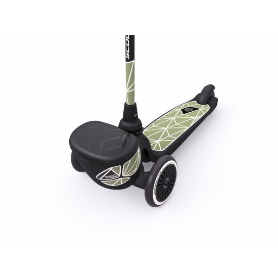 Trotineta copii pliabila Highwaykick 2 Lifestyle Green Line Scoot Ride