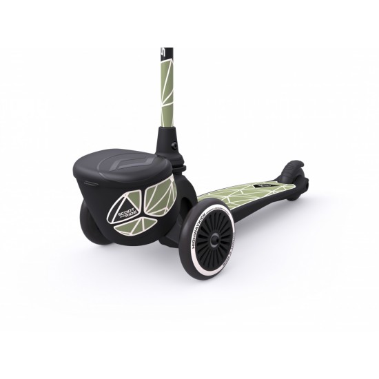 Trotineta copii pliabila Highwaykick 2 Lifestyle Green Line Scoot Ride