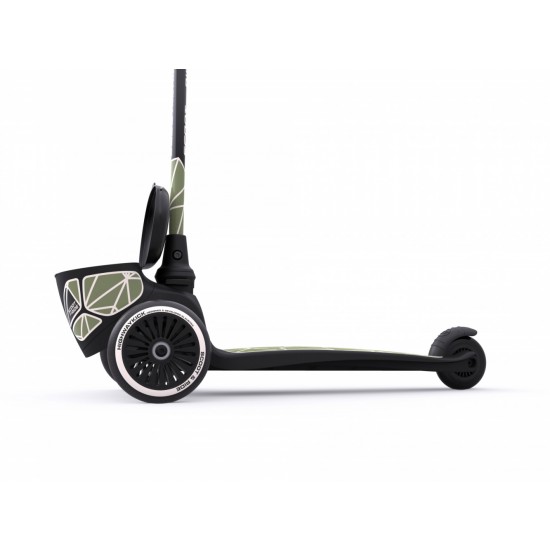 Trotineta copii pliabila Highwaykick 2 Lifestyle Green Line Scoot Ride