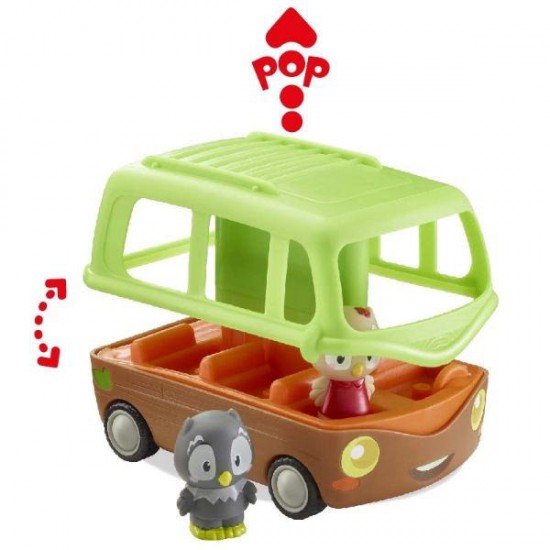 Set joc de rol si imaginatie - Autobuzul aventurii din Klorofil Adventure Bus