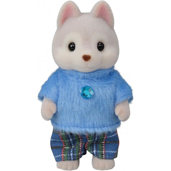 Figurine Sylvanian Families - Familia Catelusilor Husky