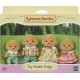 Figurine Sylvanian Families - Familia Catelusilor Poodle