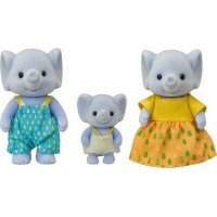 Figurine Sylvanian Families - Familia Elefanteilor