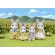 Figurine Sylvanian Families - Familia Iepurasilor Cottontail