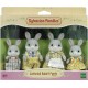 Figurine Sylvanian Families - Familia Iepurasilor Cottontail