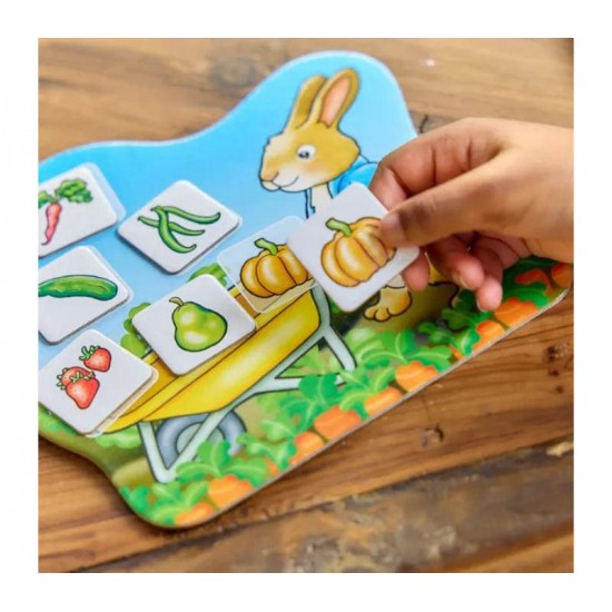 Joc educativ Loto - Gradina cu legume Peter Rabbit