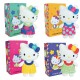 Jucarie plus Hello Kitty cu buline albastre 20 cm Jemini