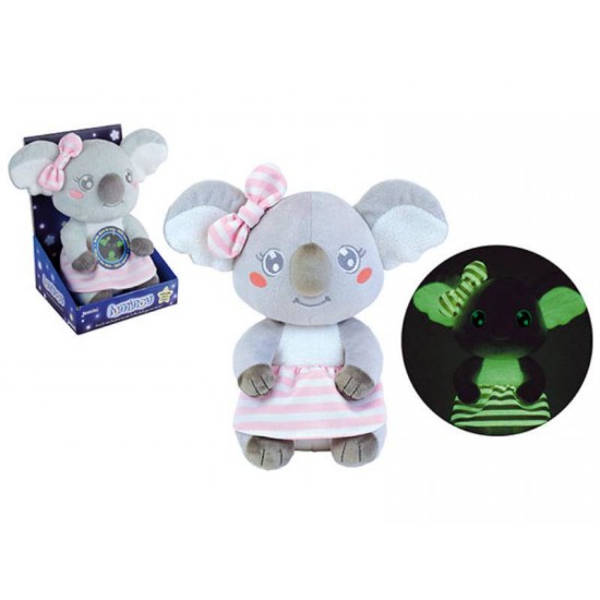 Jucarie plus Jemini fosforescenta 22 cm Cally Mimi Koala