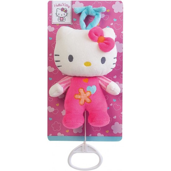 Jucarie plus muzicala Jemini 19 cm Hello Kitty