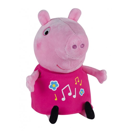 Jucarie plus muzicala cu lumini Jumini 25 cm Peppa Pig