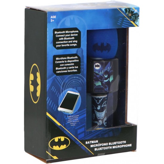 Microfon pentru copii cu conexiune bluetooth Batman