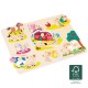 Puzzle lemn Ferma 9 piese