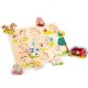 Puzzle lemn Ferma 9 piese