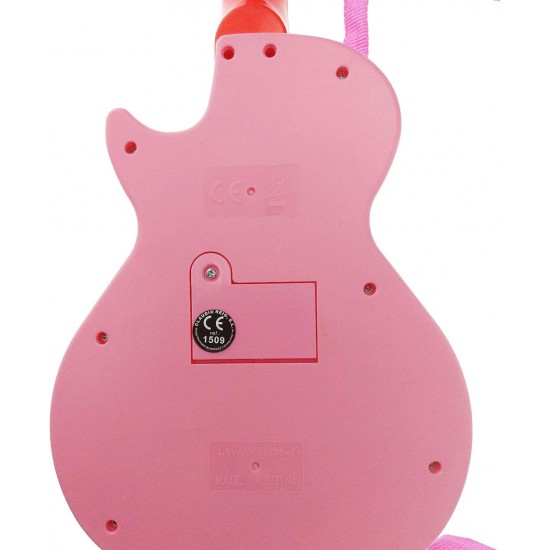 Set chitara si microfon roz Hello Kitty