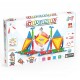 Set de constructie magnetic Supermag Projects Multicolor, 85 piese