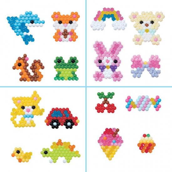 Set creativ Margele Aquabeads Starter cu gentuta