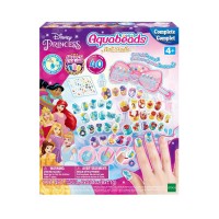 Set creativ margele Aquabeads - Stickere pentru unghii Printese Disney